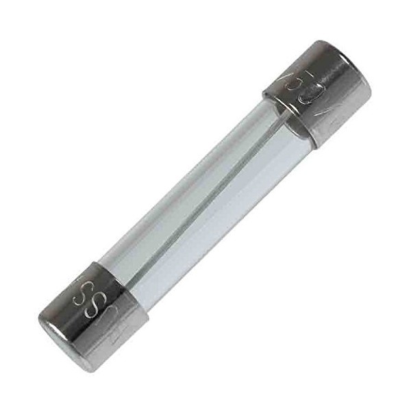 Witonics 4A 250V Slow-Blow Glass Fuses 6x30 mm (Pack of 5)