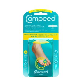COMPEED Cerotti Callifughi Idratanti a lunga durata - Per calli. Studiati per combattere i calli sul nascere, 6 Cerotti