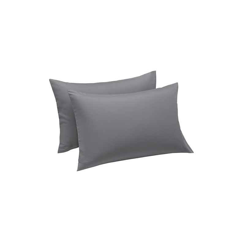 Aspire Homeware Pillow Cases 2 Pack – 100% Brushed Microfiber