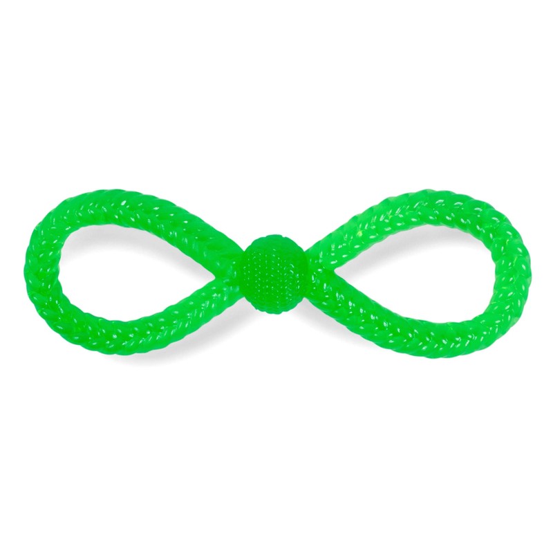 Petface (Toyz by Petface) Twist Tugger, Blue/Green/Pink