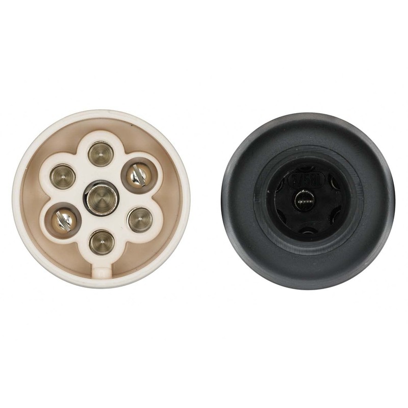 HELLA 8JB 006 464-001 Socket - 12V - 7-pin connector