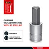 Teng M121512c Hex Bit Socket 12mm 1/2in Square Drive