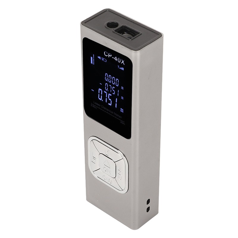 Handheld Laser Distance Meter Aluminium Alloy High Accuracy M Ft