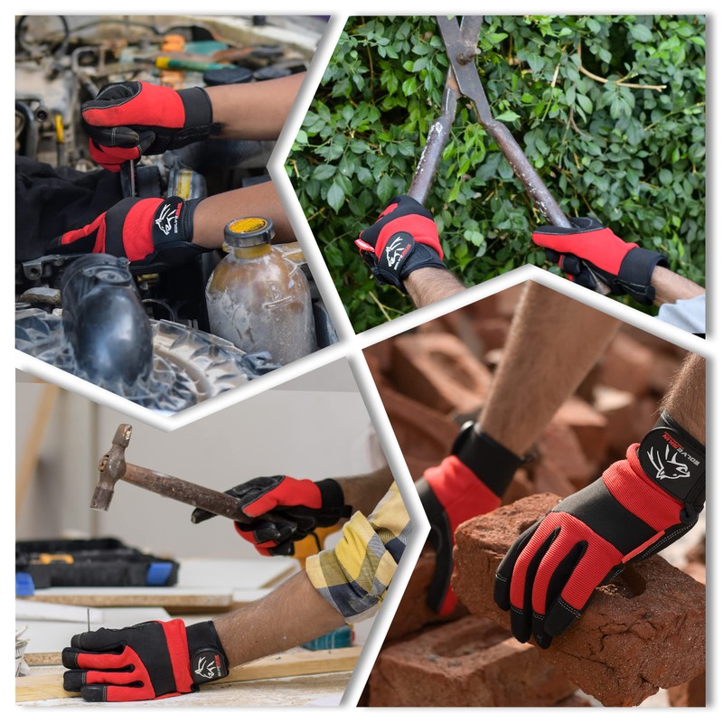 Wolveskin Safety Work Gloves Men & Women - Utility Mechanic