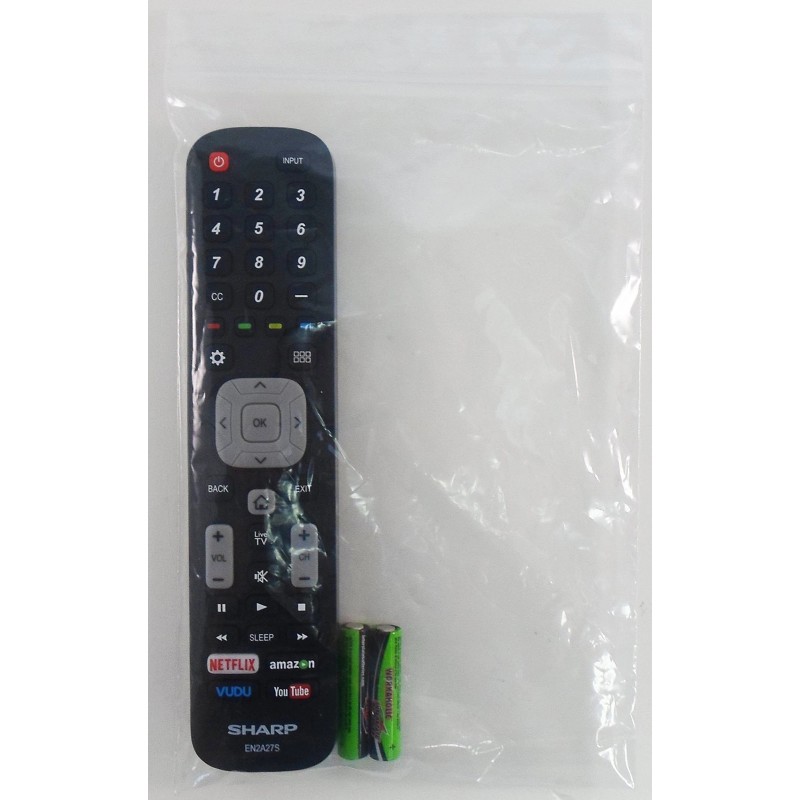Sharp En2a27s Tv Remote Control For Sharp Smart Lcd Hdtvs