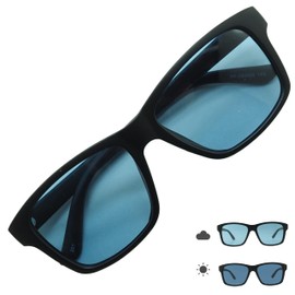 OTC.web 28048HC Polarized Dimming Sunglasses, Men's, Wellington, Stylish, Cool, UV Protection, Darkening Color, Black Cell, B-M Black/BL Dimmable