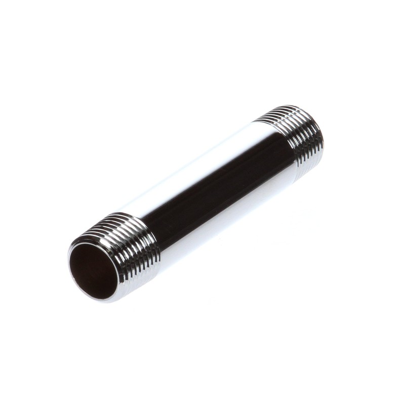T&S Brass 000358-40 3/8-Inch Npt X 3-Inch Long Nipple Riser,