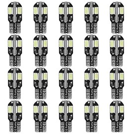 Bombilla de Luz de Esquina Lateral de Coche 8LED, Bombillas Automáticas Y Luces de Señal de para Canbus T10 194 168 W5W 5730