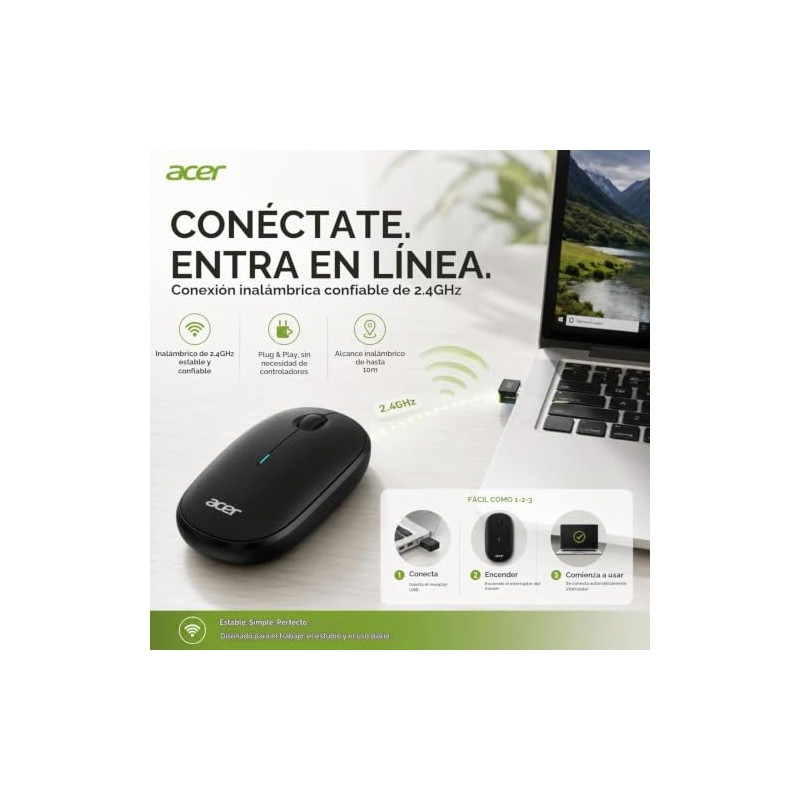 Acer AMR100 Mouse Inalámbrico
