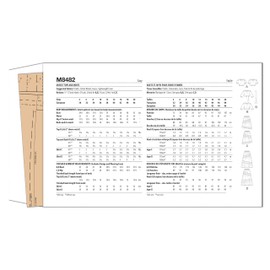 MCCALLS Sewing Pattern M8482P5 Misses' Tops and Skirts P5 (12-14-16-18-20)
