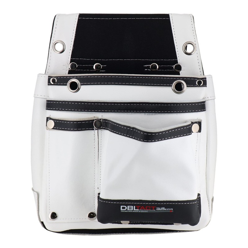 Sankyo Corporation DBLTACT DTL-07-WH Genuine Leather Excellence Nail Bag, 2