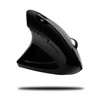 Adesso iMouse E90 - Wireless Left-Handed Vertical Ergonomic Mouse, Black