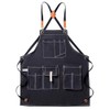 DREYOLIFE Kitchen Cooking Aprons, Adjustable Soft Chef Apron with 5