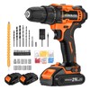 WorkBless WORKBLESS 21V Power Drill Set, Cordless Drill with Batteries