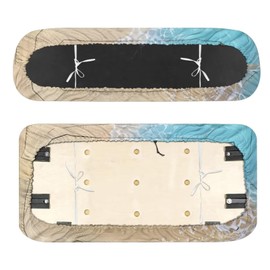 FUIALDOLG Shell Starfish Golf Cart Seat Cushions Cover Simple Split Backrest Front Seat Cover Golf Car Accessories Fit for Club Car Precedent Ordinary Front Seat Cushion