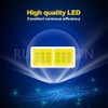 Ruiandsion H4 LED Motorcycle Light Bulb White DC/AC 9-85V Hi/Lo