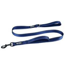 OneTigris Correa para Pasear Perros Antijalón, Doble Mango Acolchado, 1.2m 1.8m, Material Nylon 1000D, Hebilla Giratoria, Reflective - Entrenamiento para Razas Medianas y Grandes