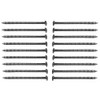 3.8mm x 100mm Ring Shank Steel Nails Galvanised (Pack of