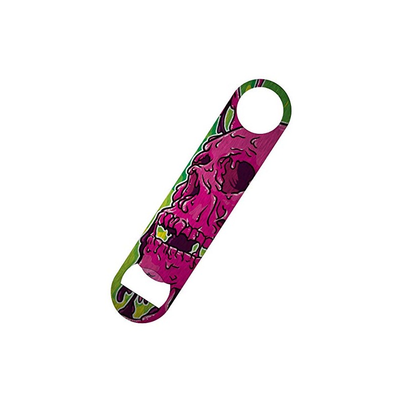 Melting Skull Bar Blade Bottle Opener 18 x 4cm