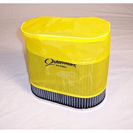 Outerwear Pre-Filter, 5.5 X 9 Oval, 6 Tall, Yellow, Compatible with Dune Buggy