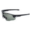 Bunny Walk BW-026 Polarized Sunglasses, BW-0260F, Black, G-GREEN Single Lens