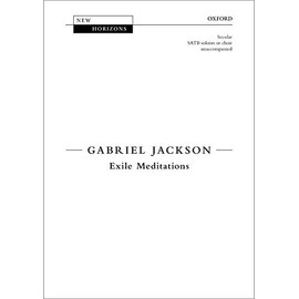 Exile Meditations: Vocal score