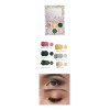 Jafra You Bloom Evergreen Paleta De Sombras Para Párpados Sombra