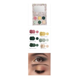 Jafra You Bloom Evergreen Paleta De Sombras Para Párpados Sombra Brillante