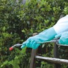 SHOWA 730 Chemical Resistant Gloves, 15-mil Nitrile with Cotton Flock