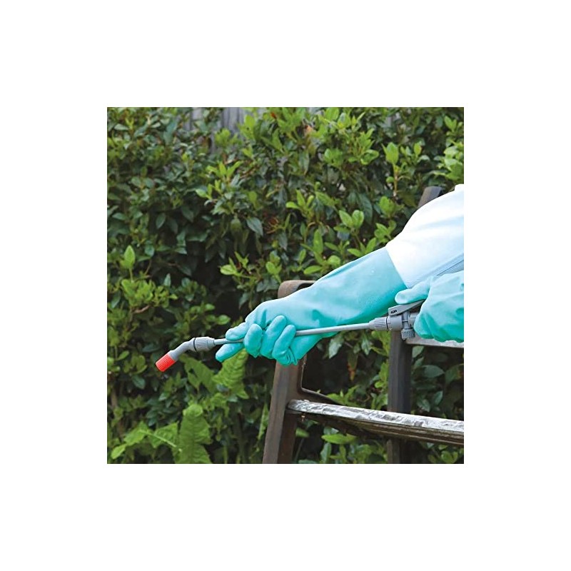 SHOWA 730 Chemical Resistant Gloves, 15-mil Nitrile with Cotton Flock