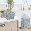 Dexam Meow Recycled Cotton Set of 2 Tea Towels -
