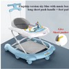 2-in-1 Baby Walker for Walking Practice – Adjustable Activity Walker