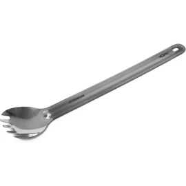 GUZEJU 구세주 서바이벌 기어 티타늄 스포크 - 경량 다목적 롱 핸들 캠핑 배낭 여행 도구 Savior Survival Gear Titanium Spork - Lightweight Multi-Purpose Long Handle Camping Backpacking Tool