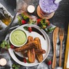 Geiserailie 24 Pcs Wooden Utensils for Eating Set Wooden Spoon