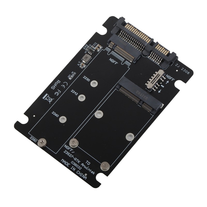 SSD Adapter Card High Speed 6Gbps MSATA M.2 NGFF to