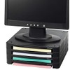Exponent 56208 Computer Monitor Stand, Black, 1 Unit/Box