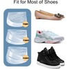 Two Pairs Overpronation Insoles,3 Layers Adjustable Heel Wedge Corrective Inserts,Correction