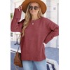 Jhsnjnr Women's Chunky Knitted Pullover Sweater Oversized Long Sleeve Tops