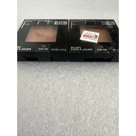 Maybelline Lot of 2 Maybelline Fit Me Blush - # 15 NUDE ~ Sealed