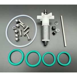 RTPOWER Parts P4071 58113 Hot Tub Water Pump E02 Repair Kit for Coleman Lay-Z-Spa (w/Impeller & Shafts)