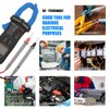 Clamp Meter Multimeter Tester AC/DC 6000 Counts Measures Capacitance, Resistance,