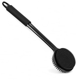 Body Brush, Double-Sided Function, Shower Back Brush, Suitable for Sensitive Skin, Perfect Cleaning Power, Hypoallergenic & Anti-Mildew, Improves Skin Health