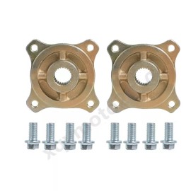 Unbranded 2pc 24T Rear Wheel Hub 4 Stud Axle Hubs w/Bolts kit ATV Trike Go Kart