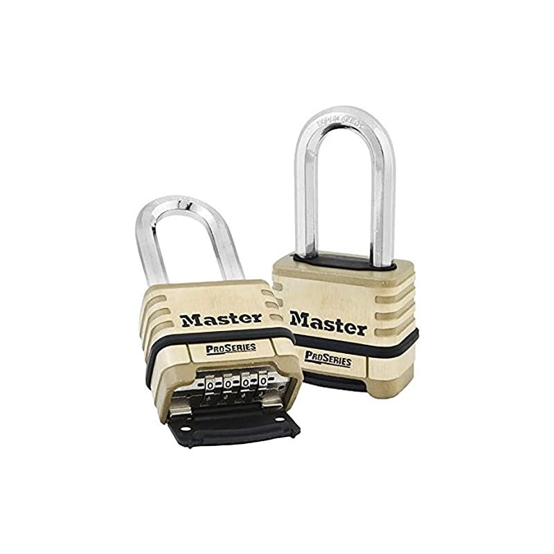 Master Lock 470-1175DLH Proseries Resettable Combination Locks, Carded, 3/8" Diameter,
