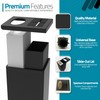 Superior Essentials Car Tissue Holder with Car Garbage Can -