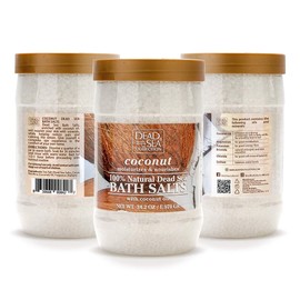 Dead Sea Collection Bath Salt with Coconut Oil to Moisturize and Nourish 34.2 oz