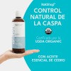 Shampoo Natural - Anticaída Y Anticaspa 500g - Natshop