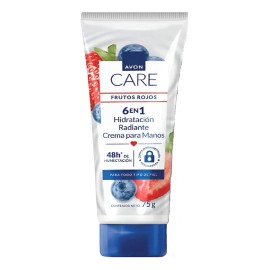 Crema Para Manos Avon Care 75 G Frutos Rojos