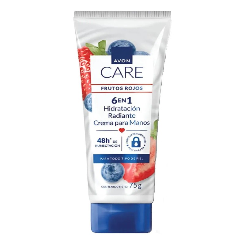 Crema Para Manos Avon Care 75 G Frutos Rojos