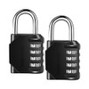 Ibergrif Combination Padlock,4 Digit Coded Zinc Alloy Heavy Duty Locker